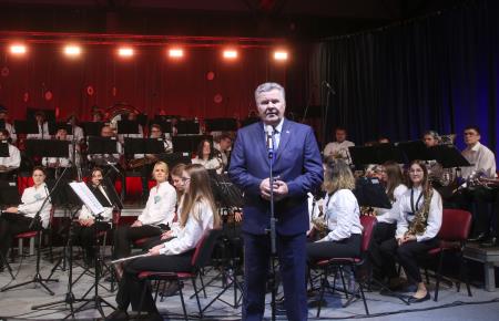 49.božično novoletni koncert Godbe Cerknica z gosti 06 Foto Ljubo Vukelič